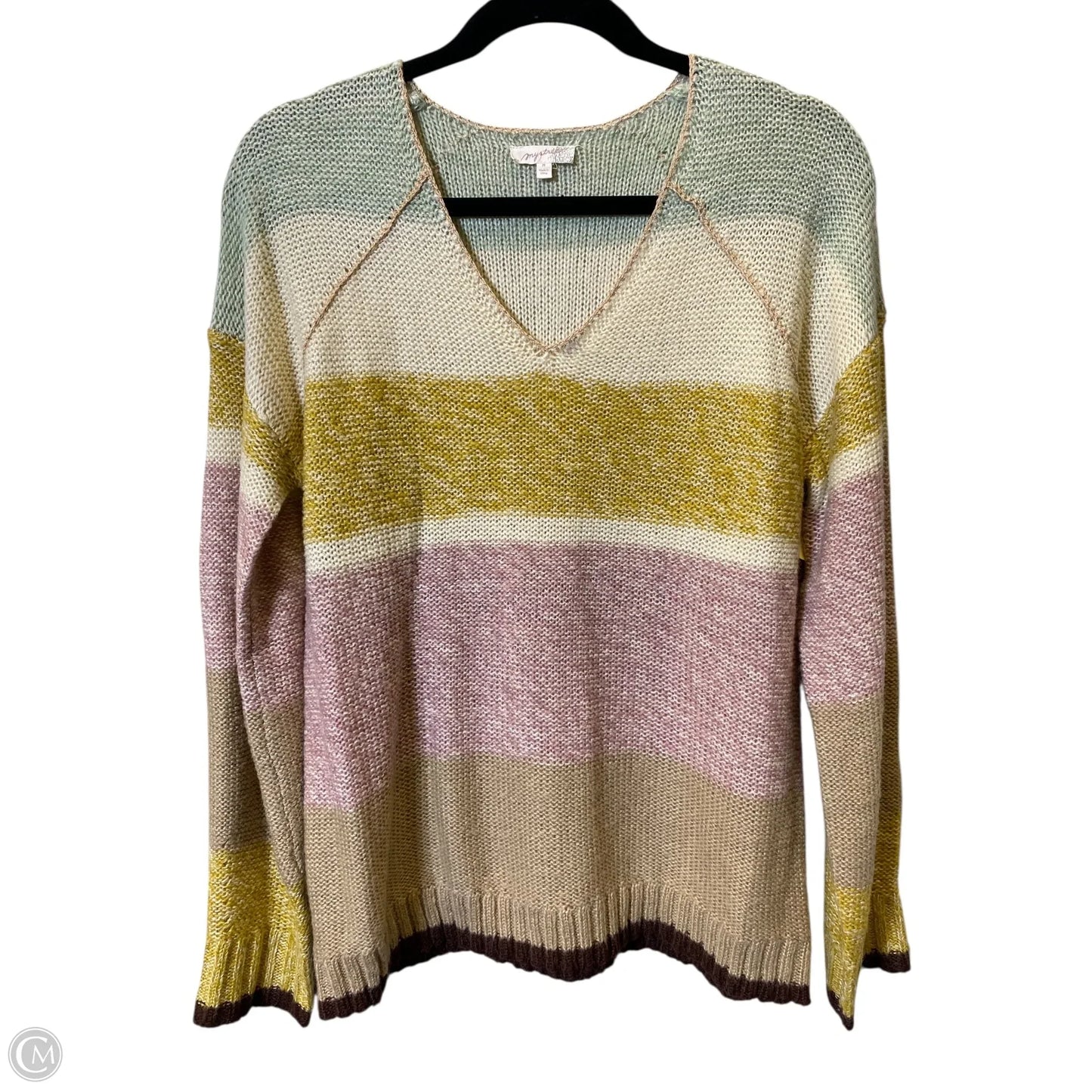 Sweater By Mystree In Multi-colored, Size: M