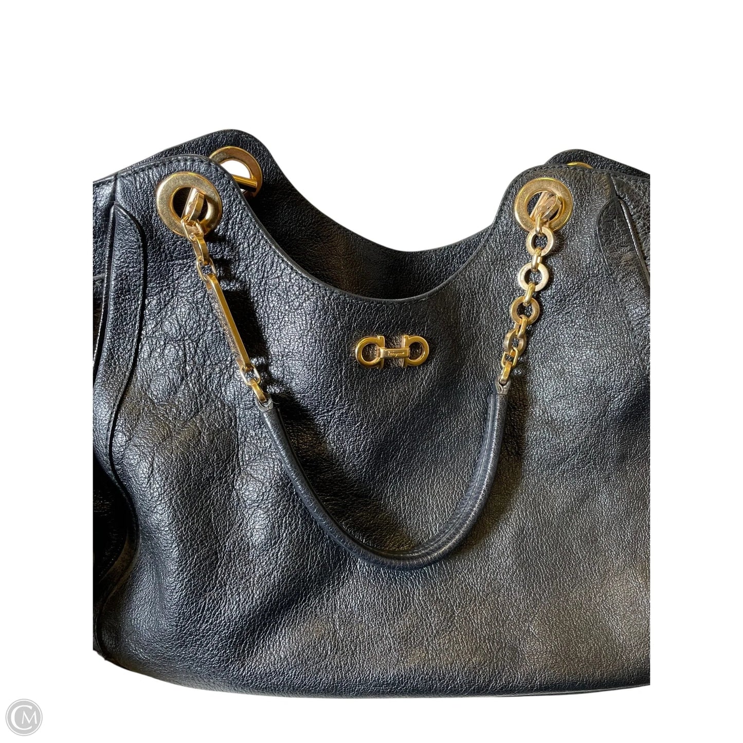 Handbag Luxury Designer By Ferragamo, Size: Medium