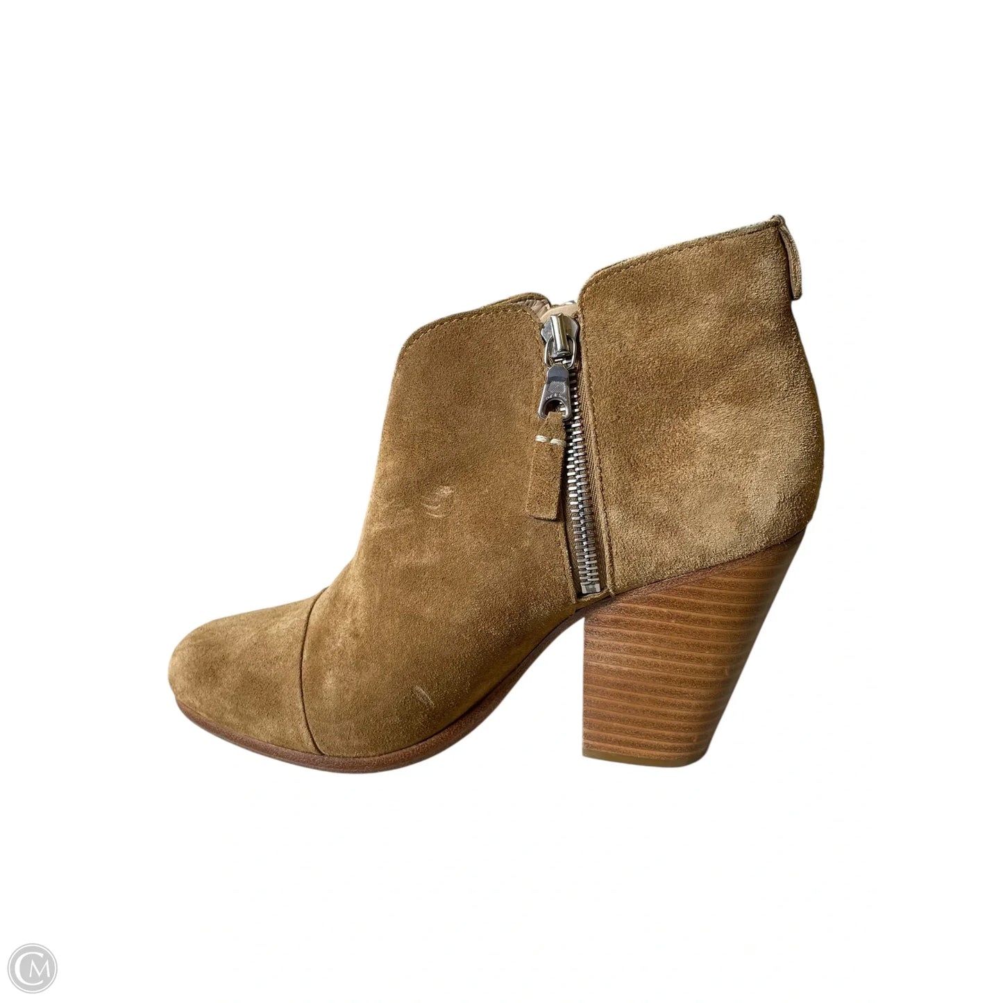Boots Ankle Heels By Rag And Bone In Tan, Size: 7.5