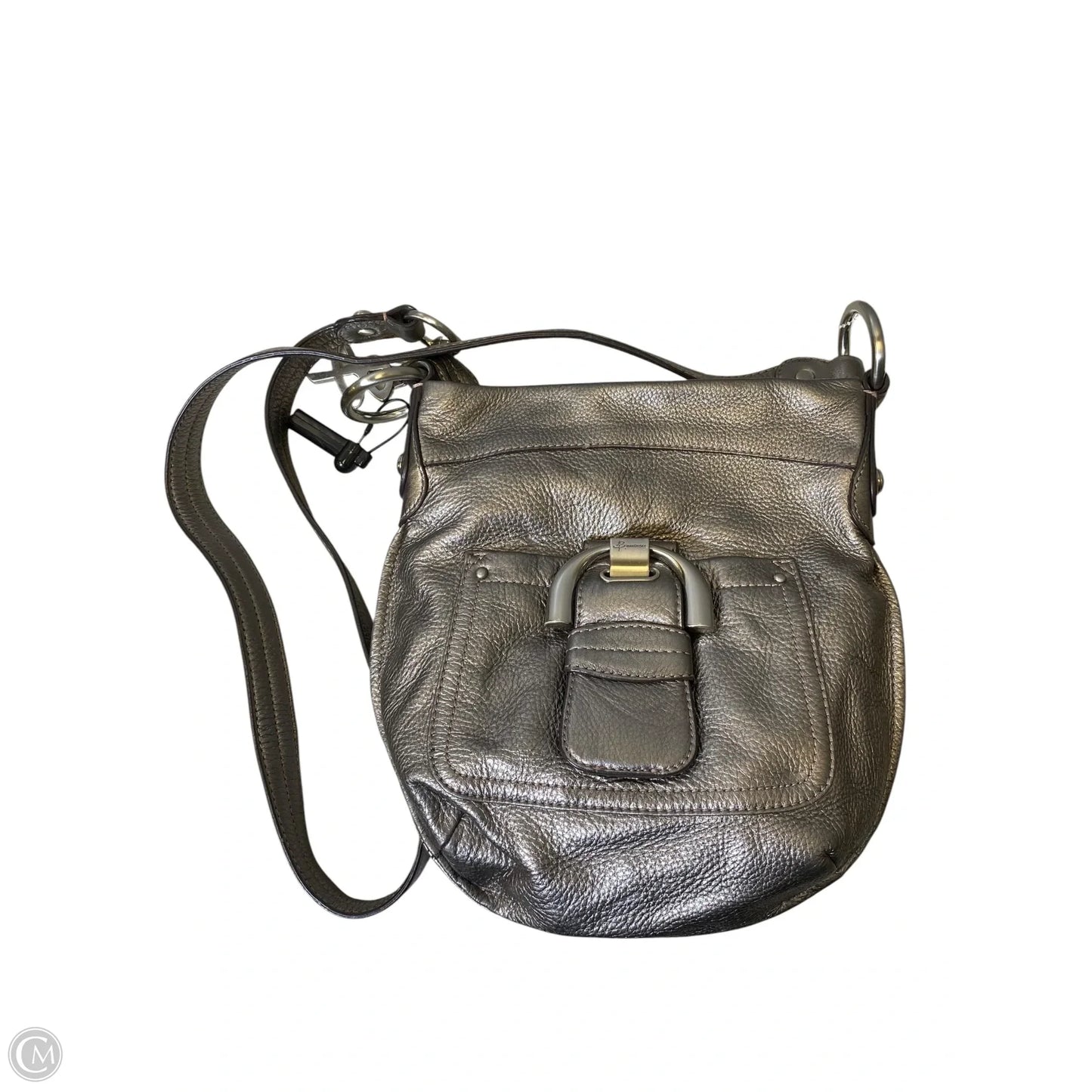 Crossbody Leather By B. Makowsky, Size: Medium