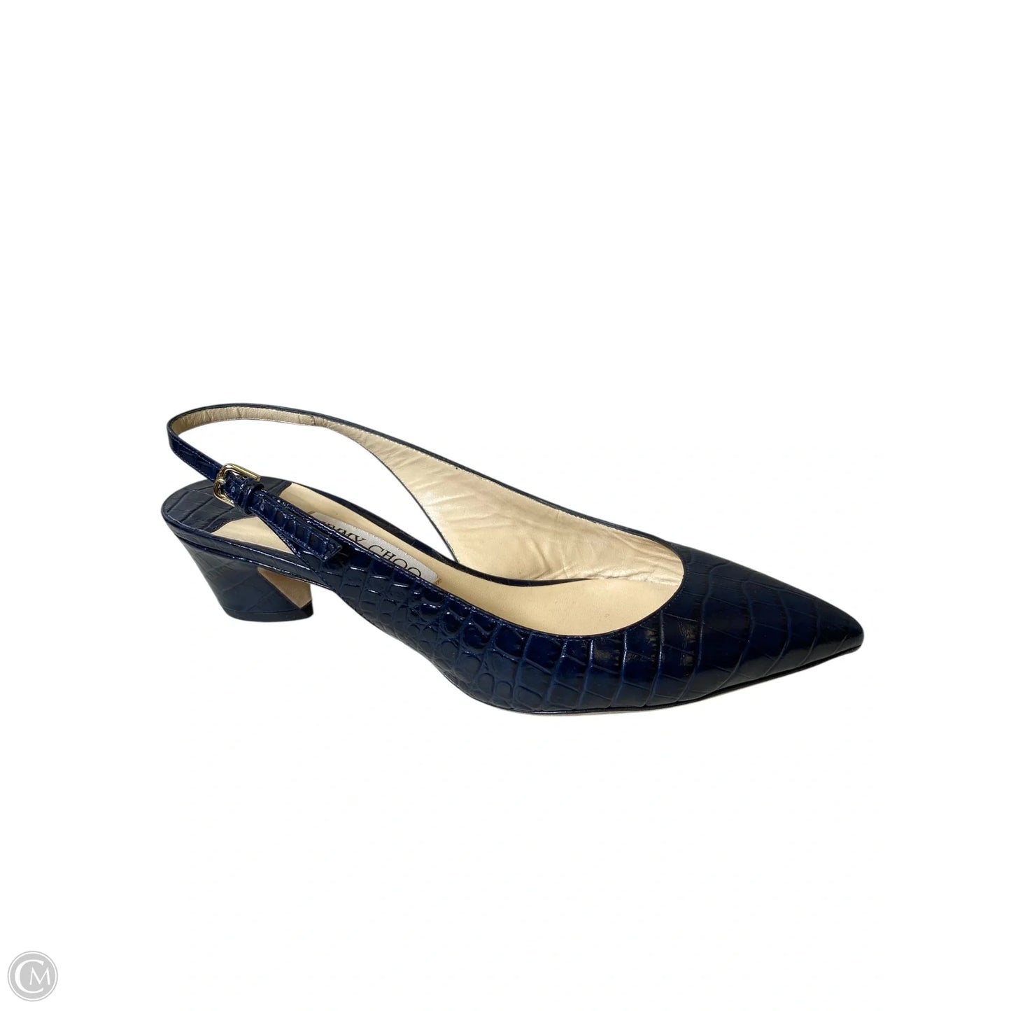 Shoes Luxury Designer By Jimmy Choo In Black, Size: 7.5