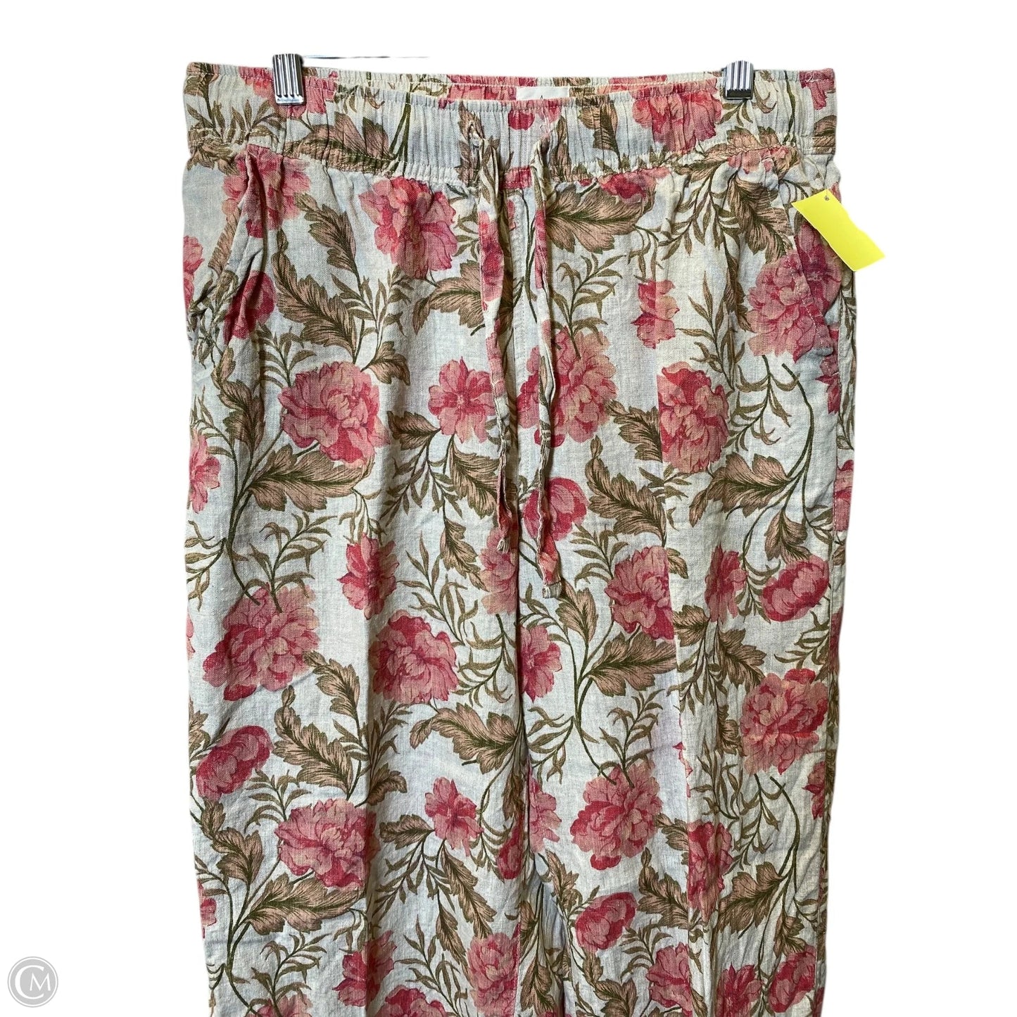 Pants Lounge By Joie In Floral Print, Size: L