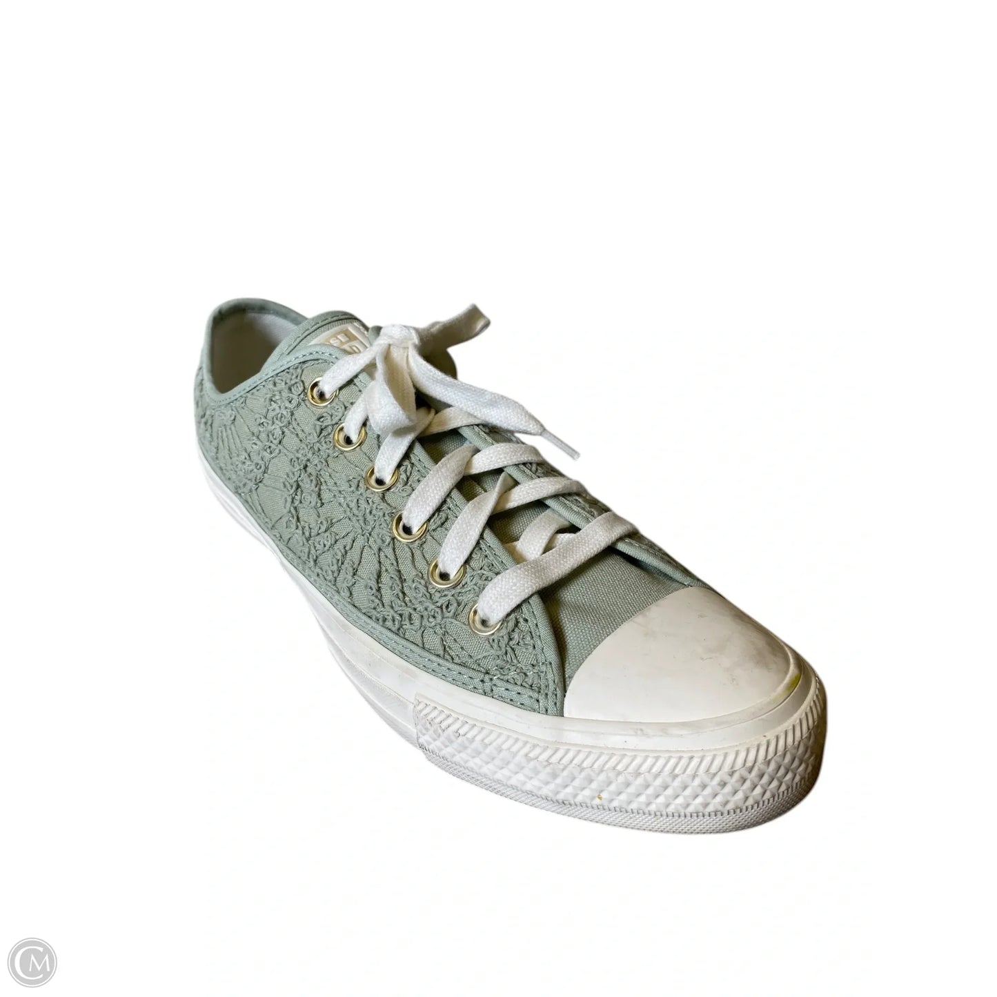 Shoes Athletic By Converse In Green, Size: 9.5