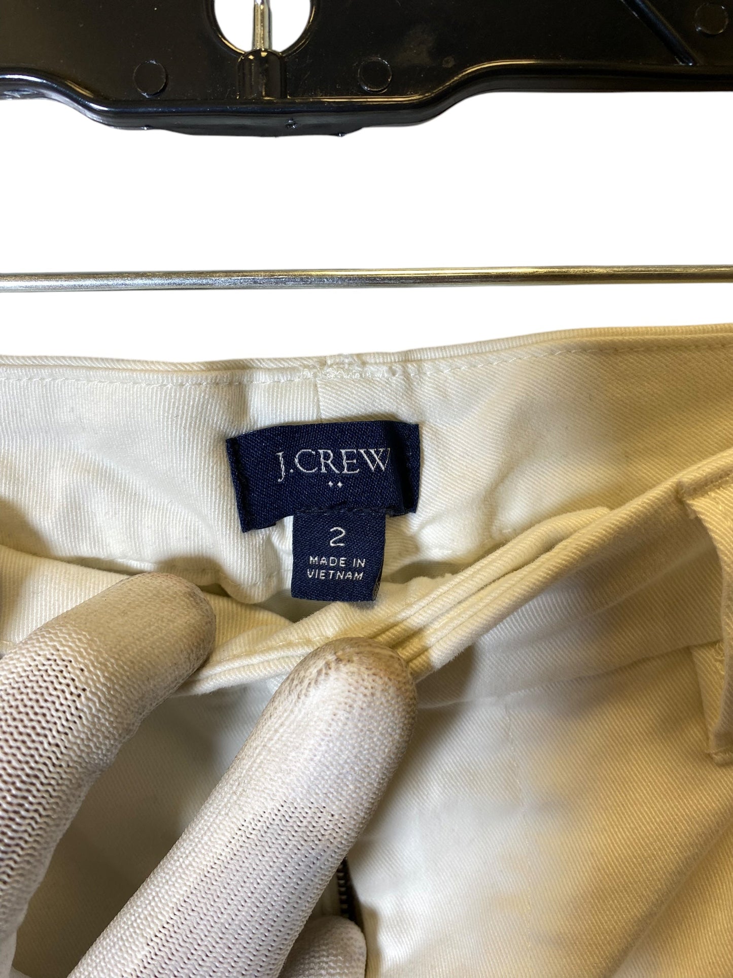 Jeans Straight By J. Crew In White, Size: 2