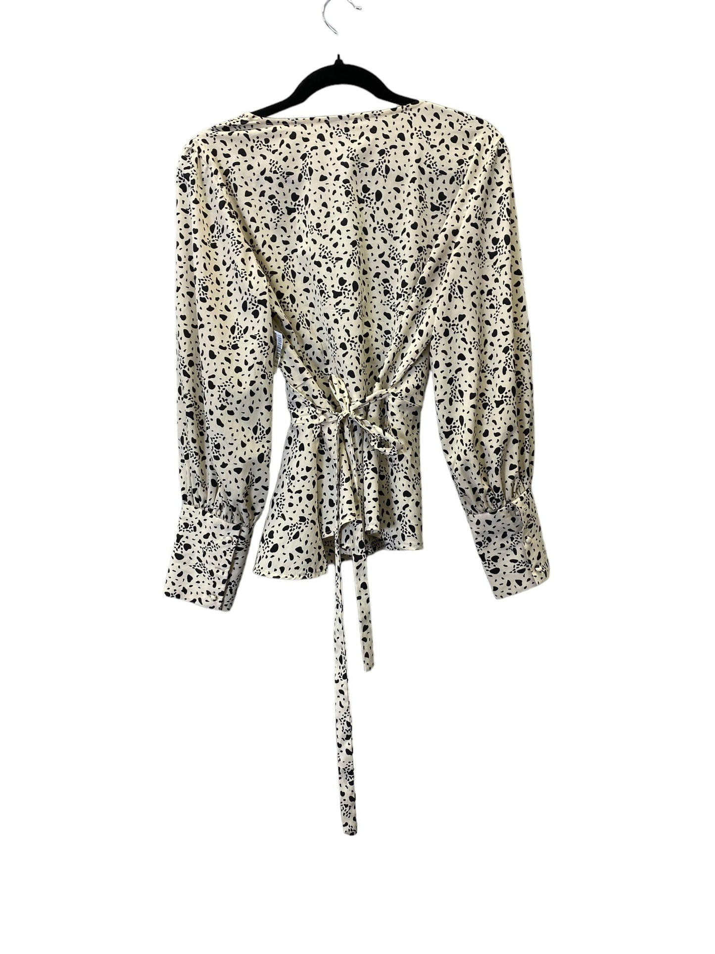 Animal Print Blouse 3/4 Sleeve Vero Moda, Size L