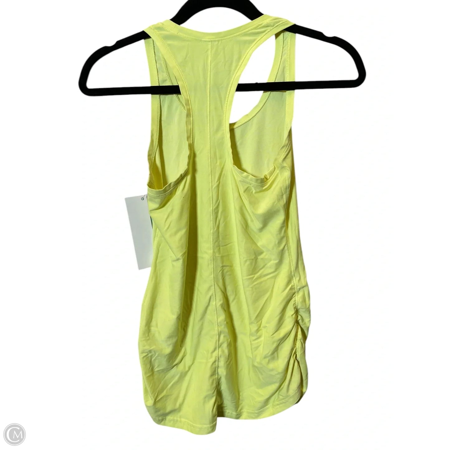 Athletic Tank Top By New Balance In Chartreuse, Size: Xs
