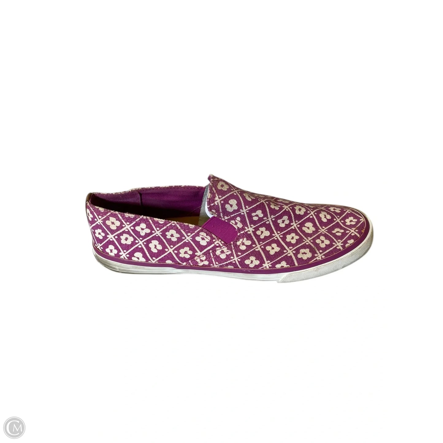 Shoes Designer By Tory Burch In Pink & White, Size: 10