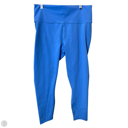 Athletic Leggings By Fabletics In Blue, Size: L