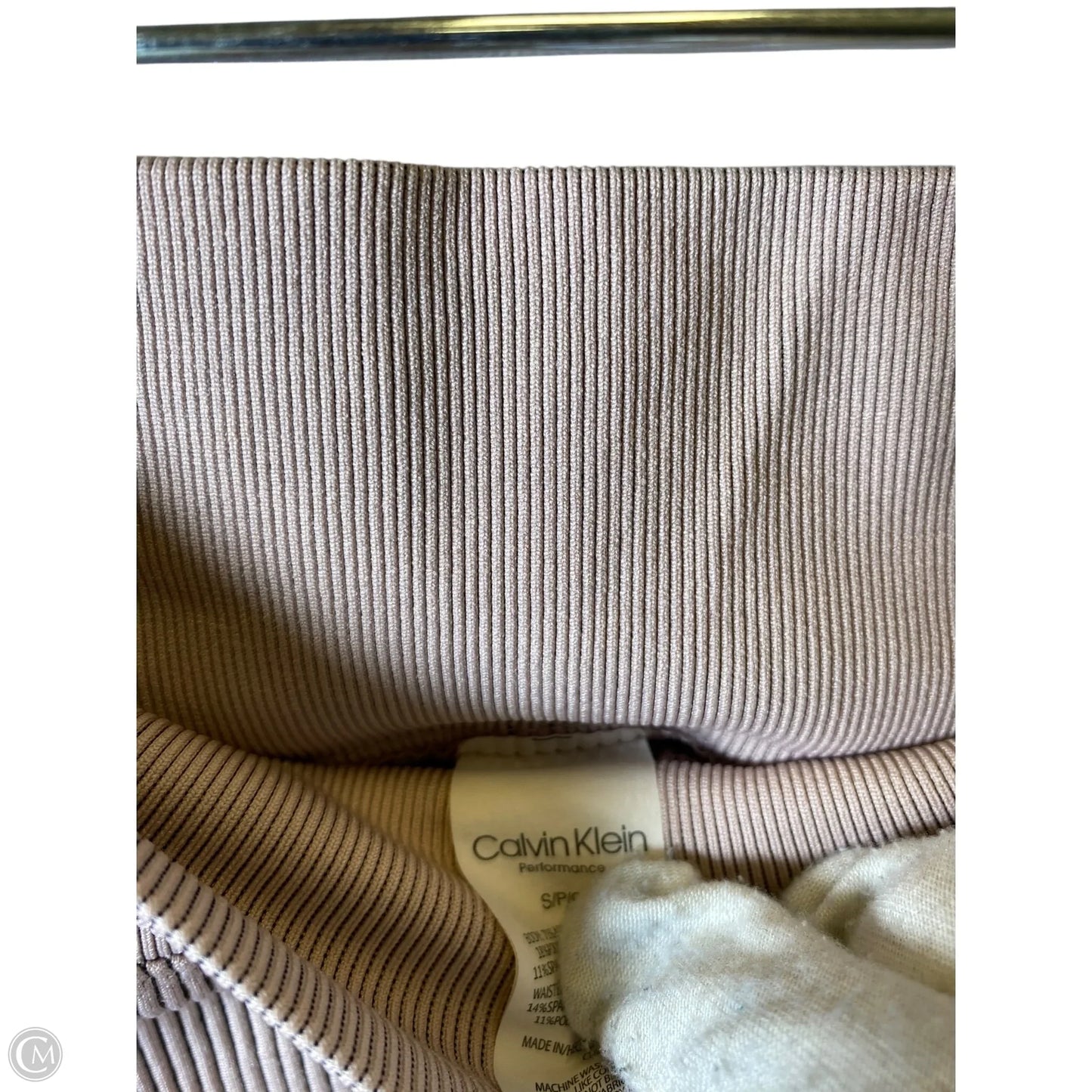 Athletic Shorts By Calvin Klein In Pink, Size: S