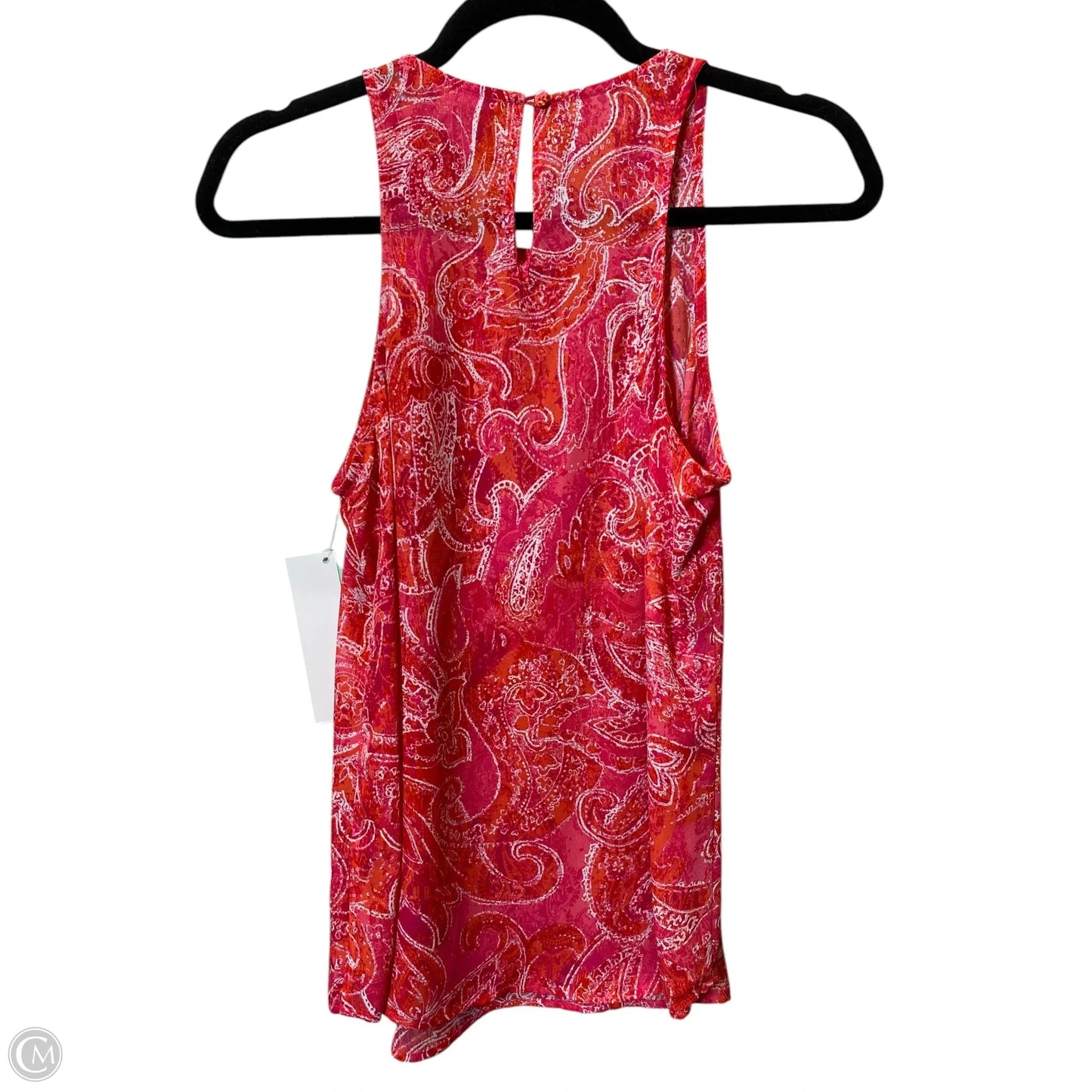 Top Sleeveless By Violet And Claire In Orange & Pink, Size: S