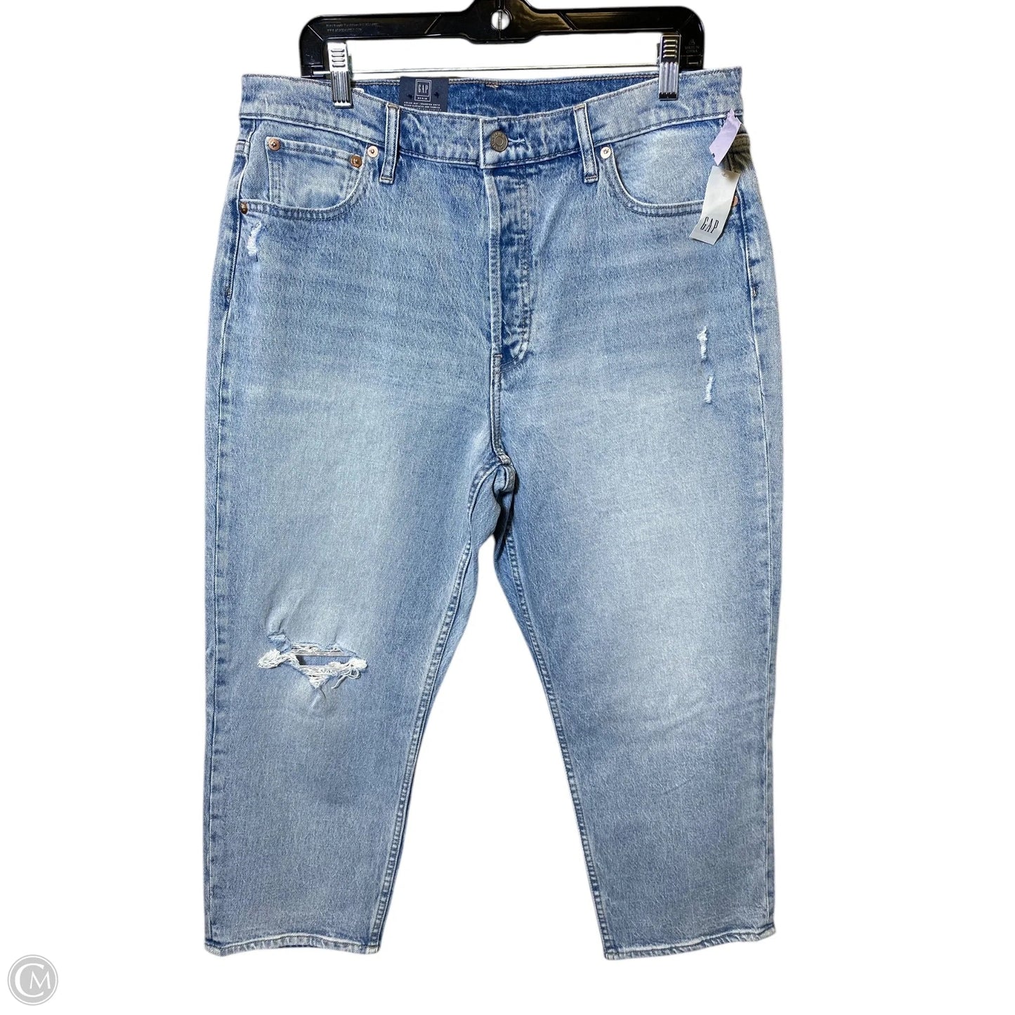 Jeans Straight By Gap In Blue, Size: 16