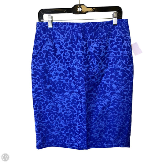 Skirt Midi By Loft In Blue, Size: 8