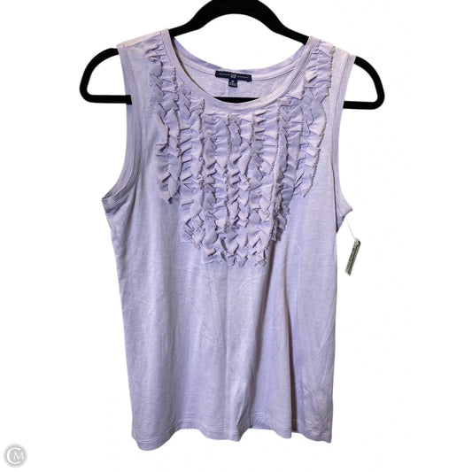 Top Sleeveless By Gap In Purple, Size: M