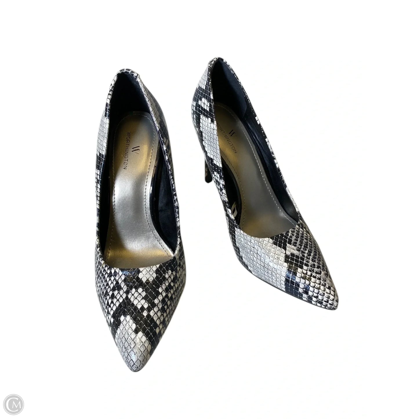 Shoes Heels Stiletto By Worthington In Snakeskin Print, Size: 7