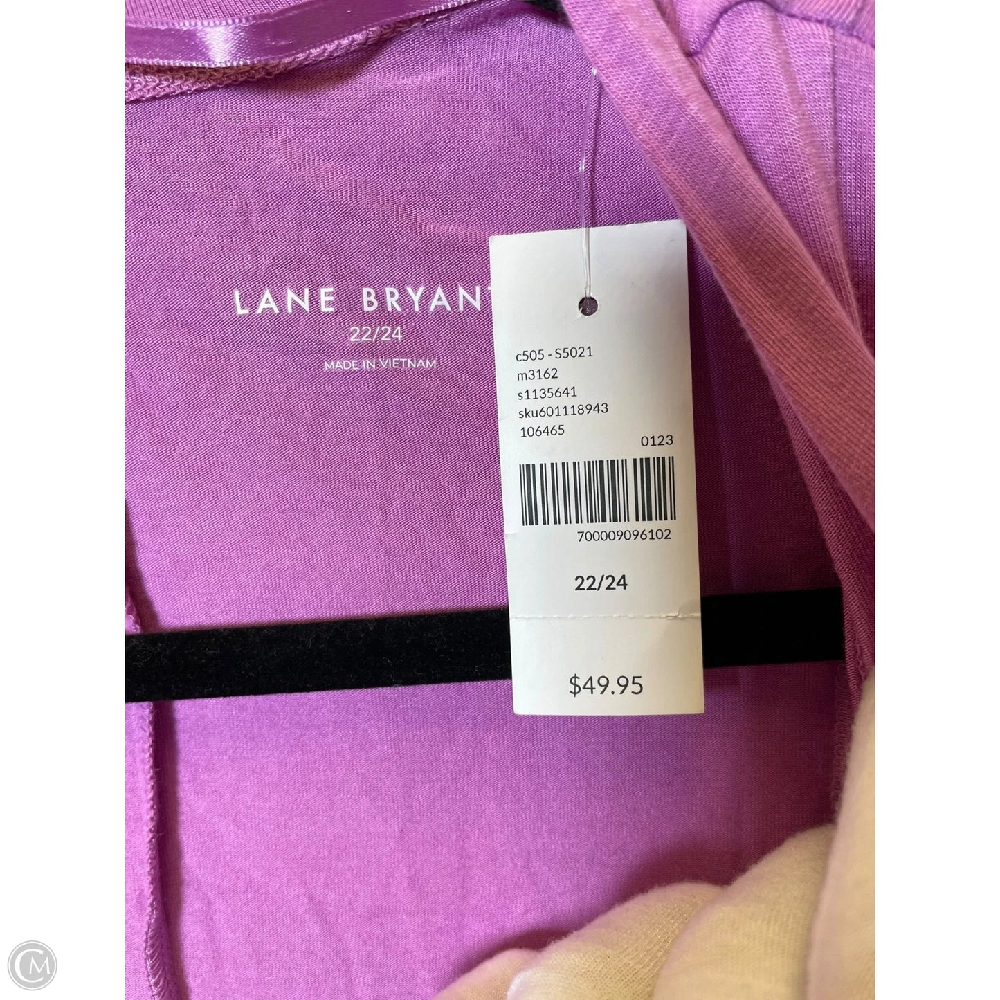 Cardigan By Lane Bryant In Purple, Size: 3x