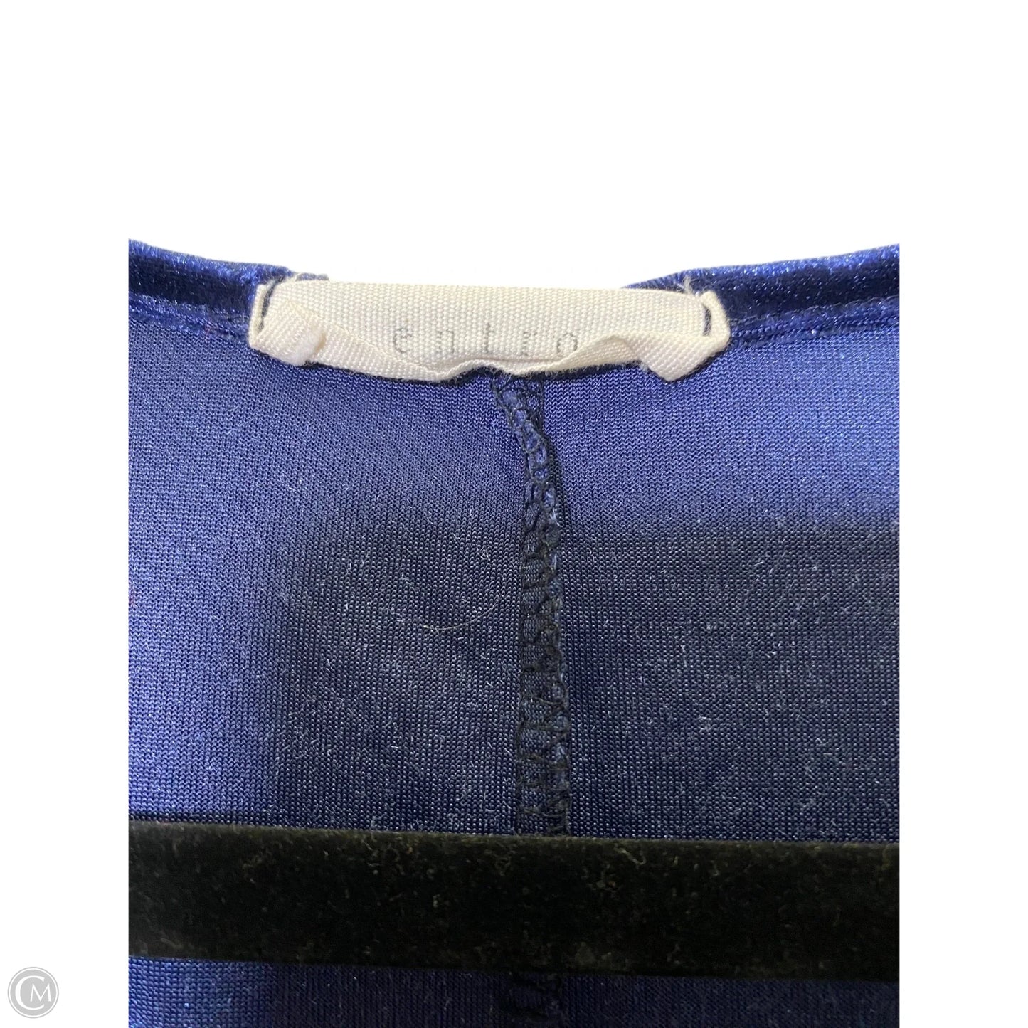 Top Short Sleeve By Entro In Blue, Size: M