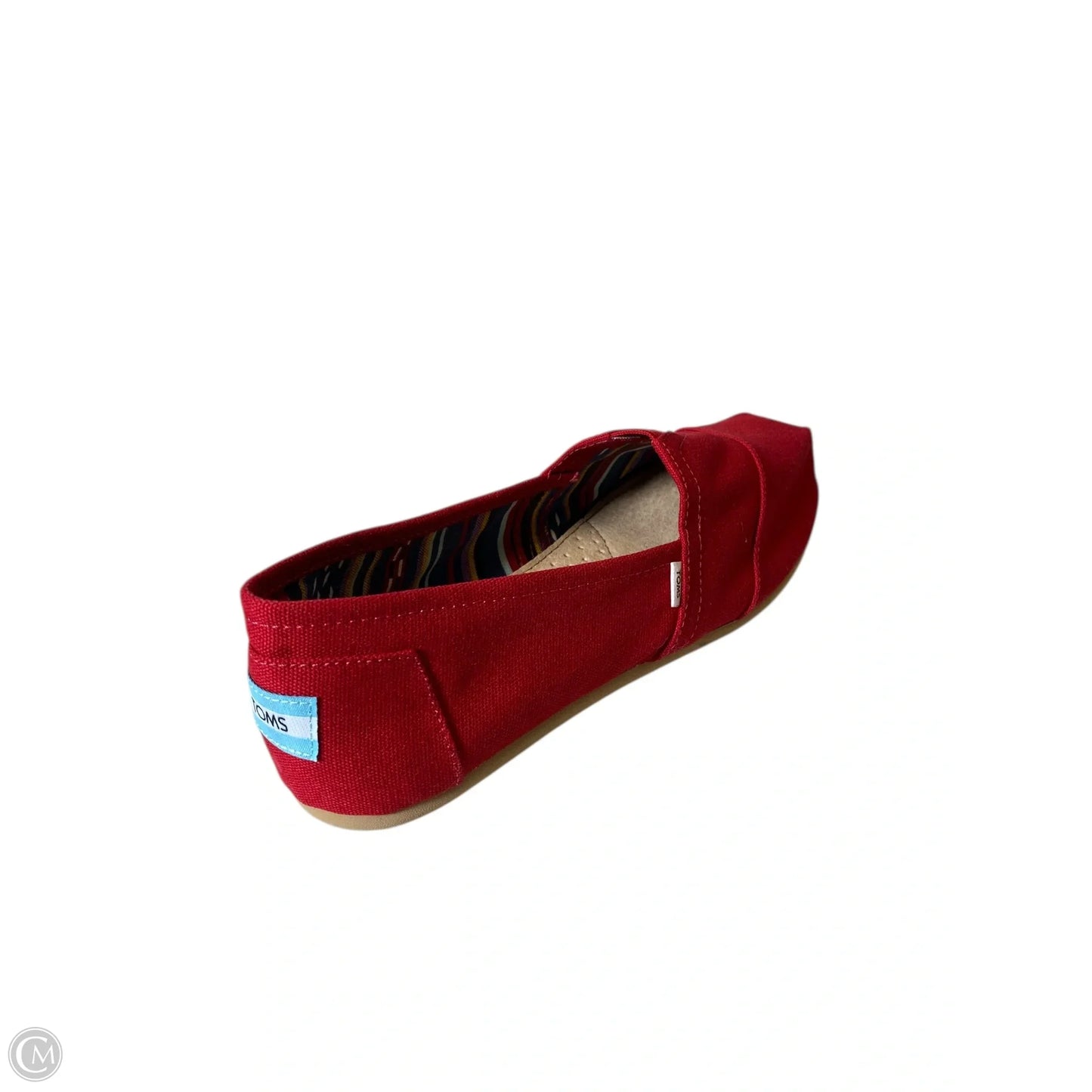 Shoes Flats By Toms In Red, Size: 8.5