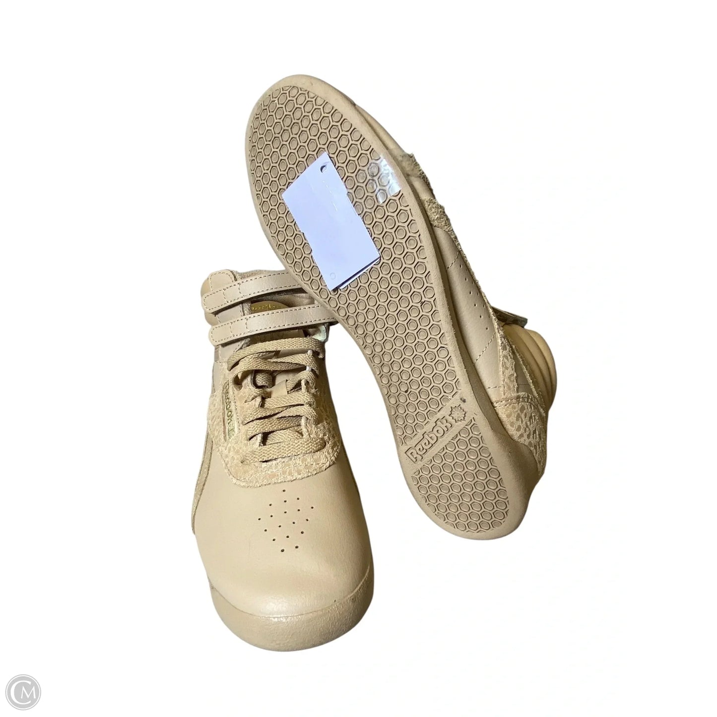 Shoes Athletic By Reebok In Beige, Size: 9