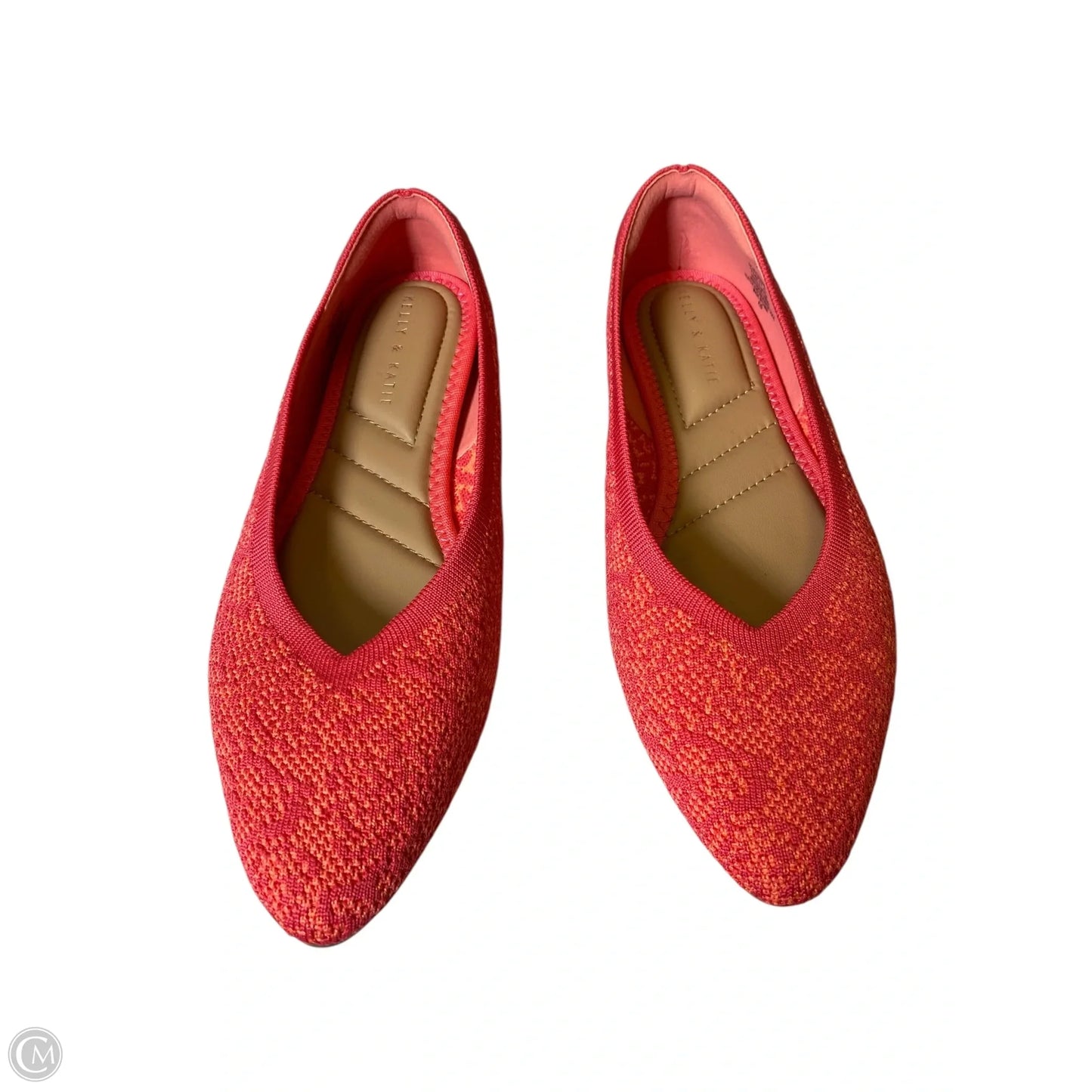 Shoes Flats By Kelly And Katie In Orange, Size: 7