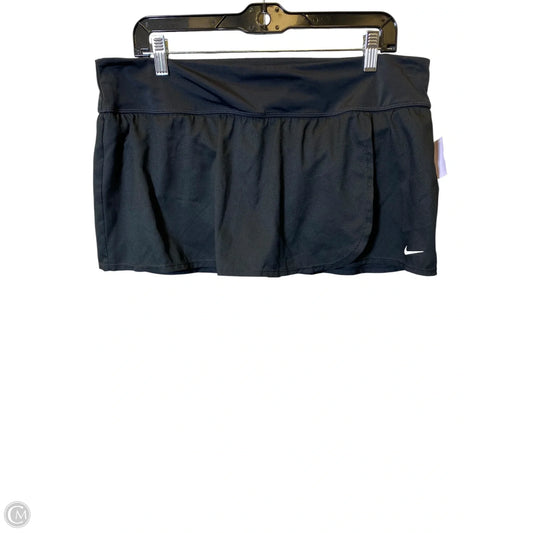 Skort By Nike In Black, Size: Xl