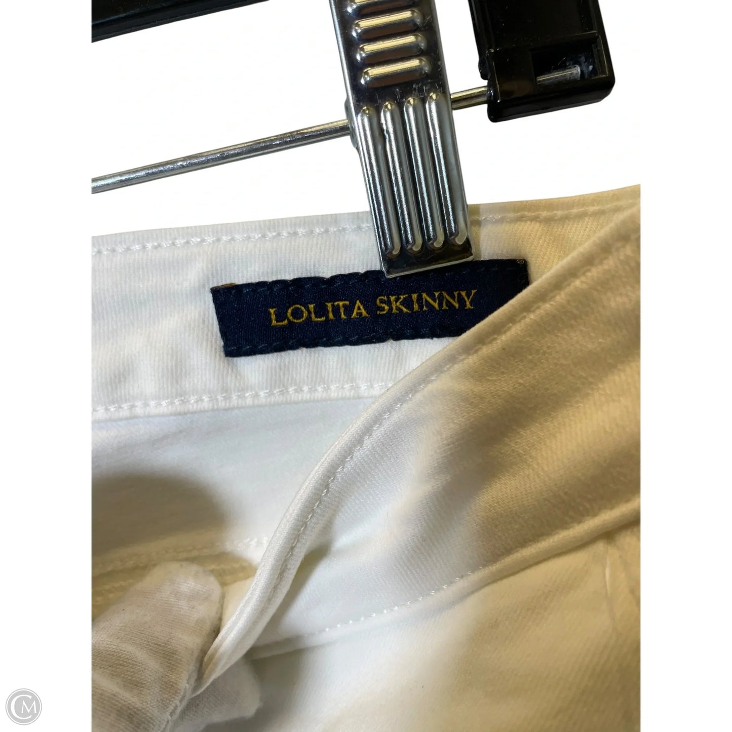 Jeans Straight By Lucky Brand In White, Size: 12