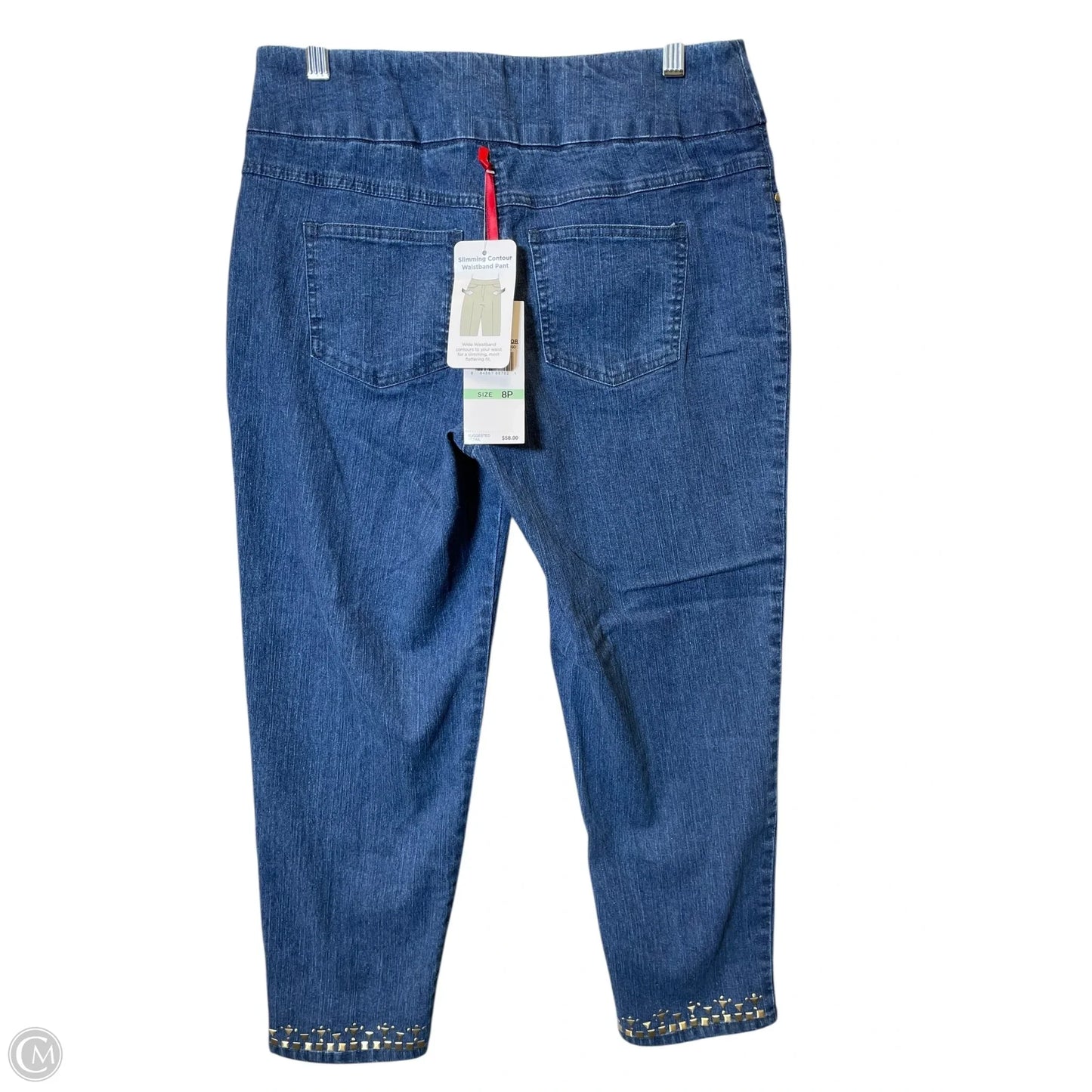 Jeans Cropped By Ruby Rd In Blue, Size: 8