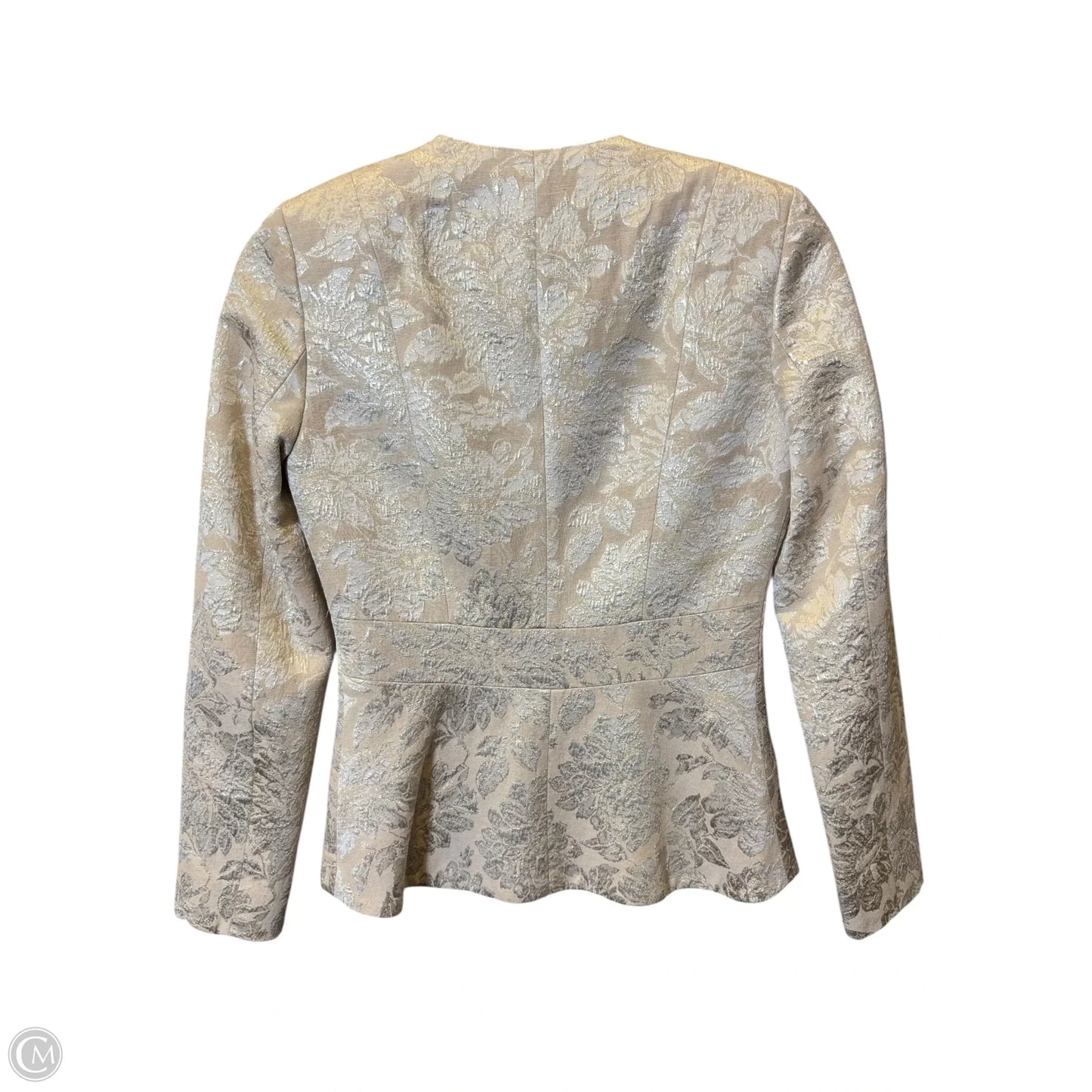 Blazer By Nicole Miller In Cream, Size: 0