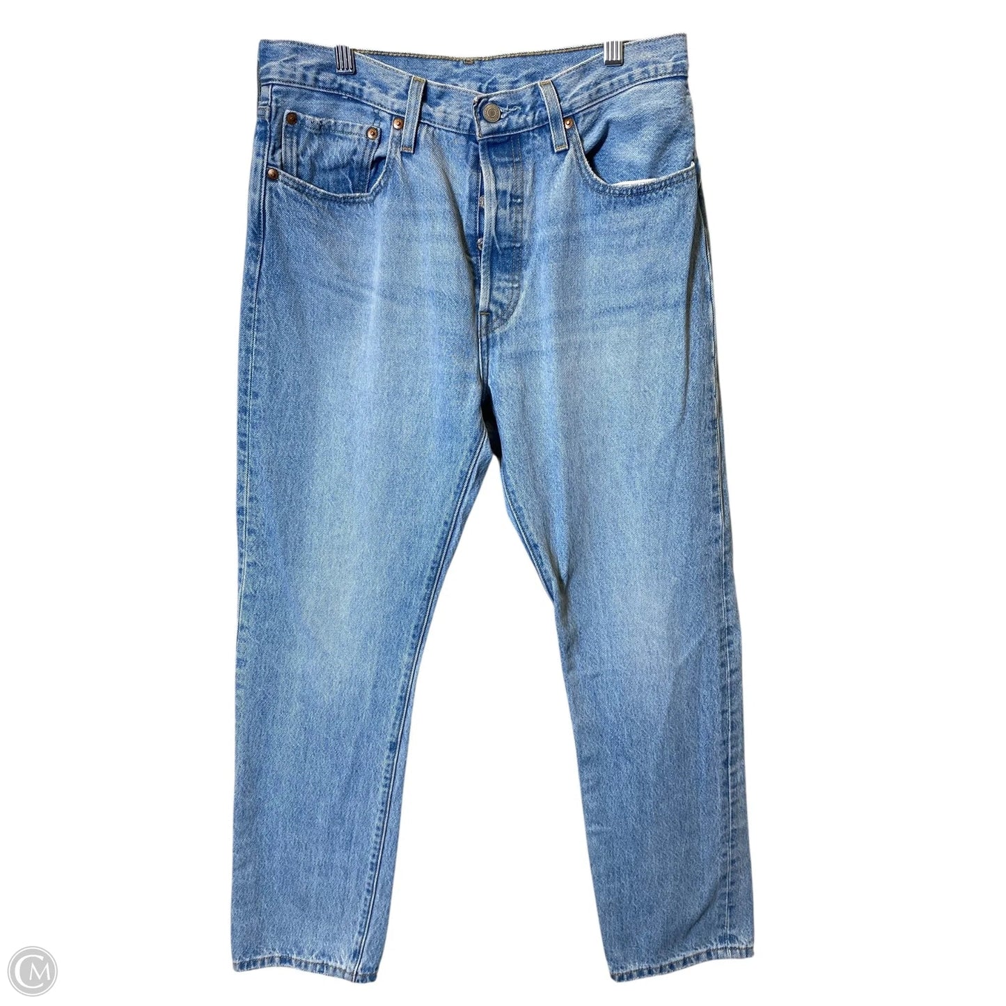Jeans Straight By Levis In Blue, Size: 10