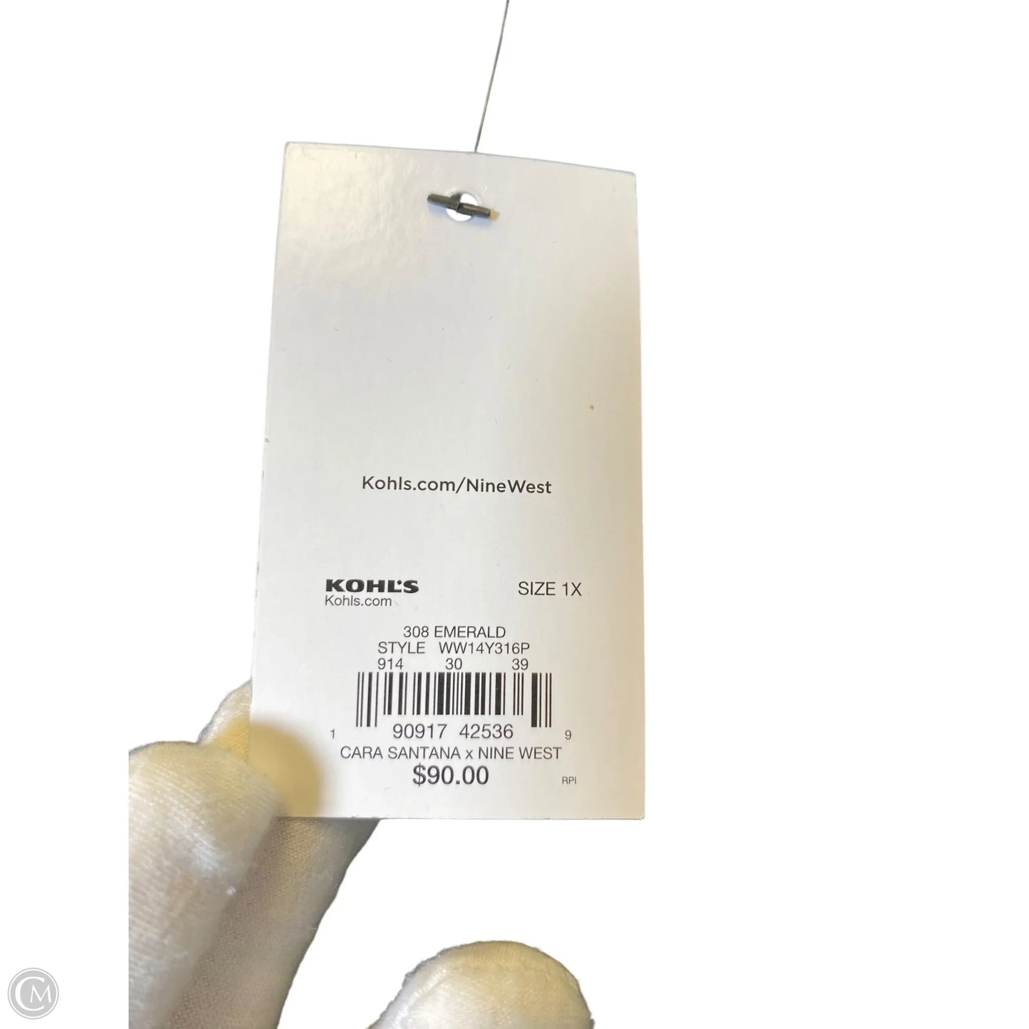 Dress Casual Short By Cmc In Green, Size: 1x