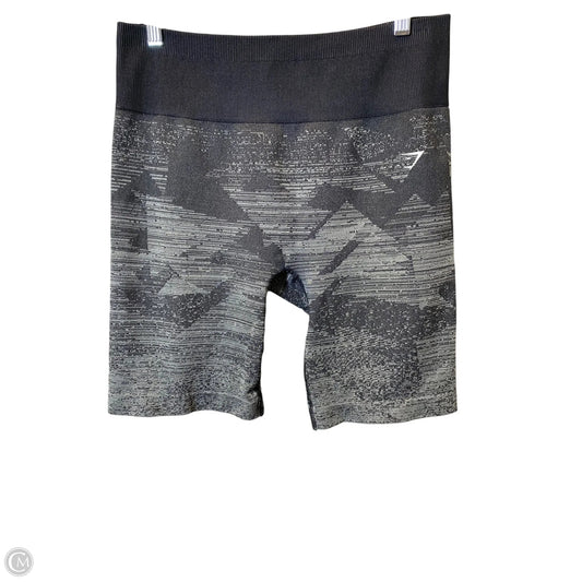 Athletic Shorts By Gym Shark In Grey, Size: L