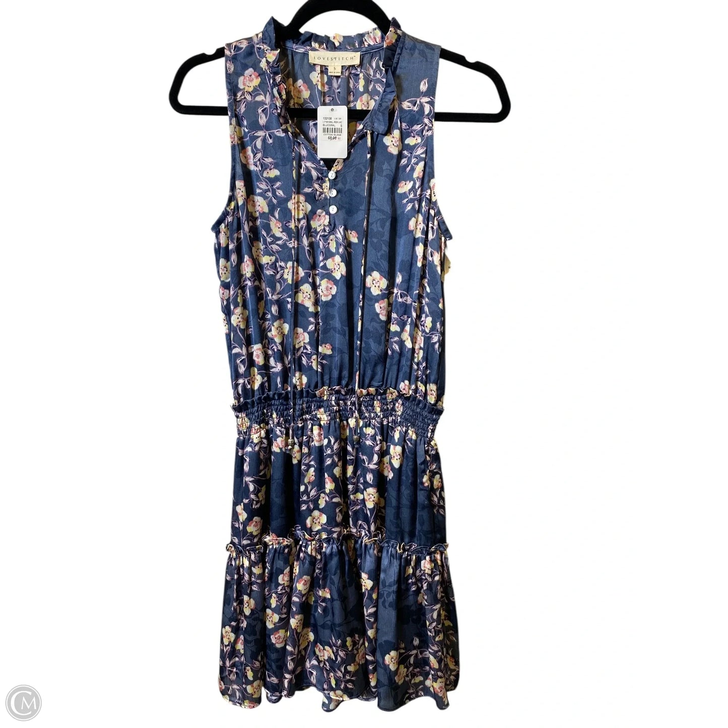 Dress Casual Short By Lovestitch In Floral Print, Size: S