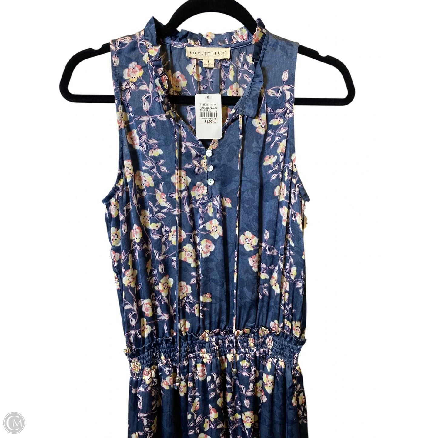 Dress Casual Short By Lovestitch In Floral Print, Size: S