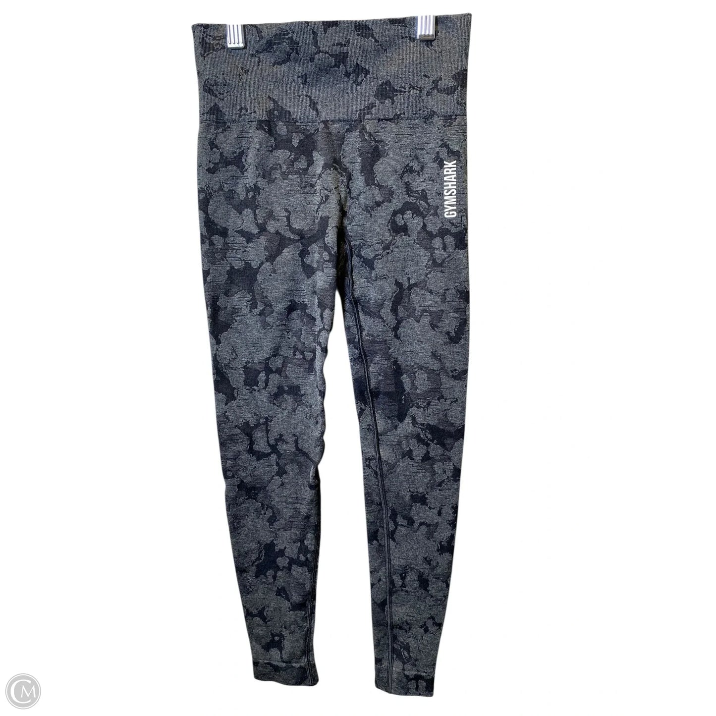 Athletic Leggings By Gym Shark In Black & Grey, Size: Xs