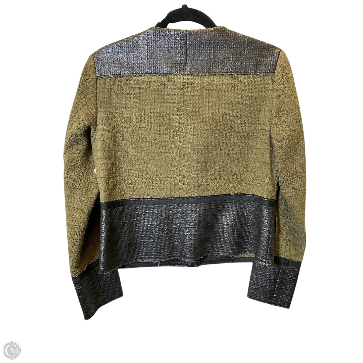 Blazer By Rachel Roy In Black & Green, Size: S