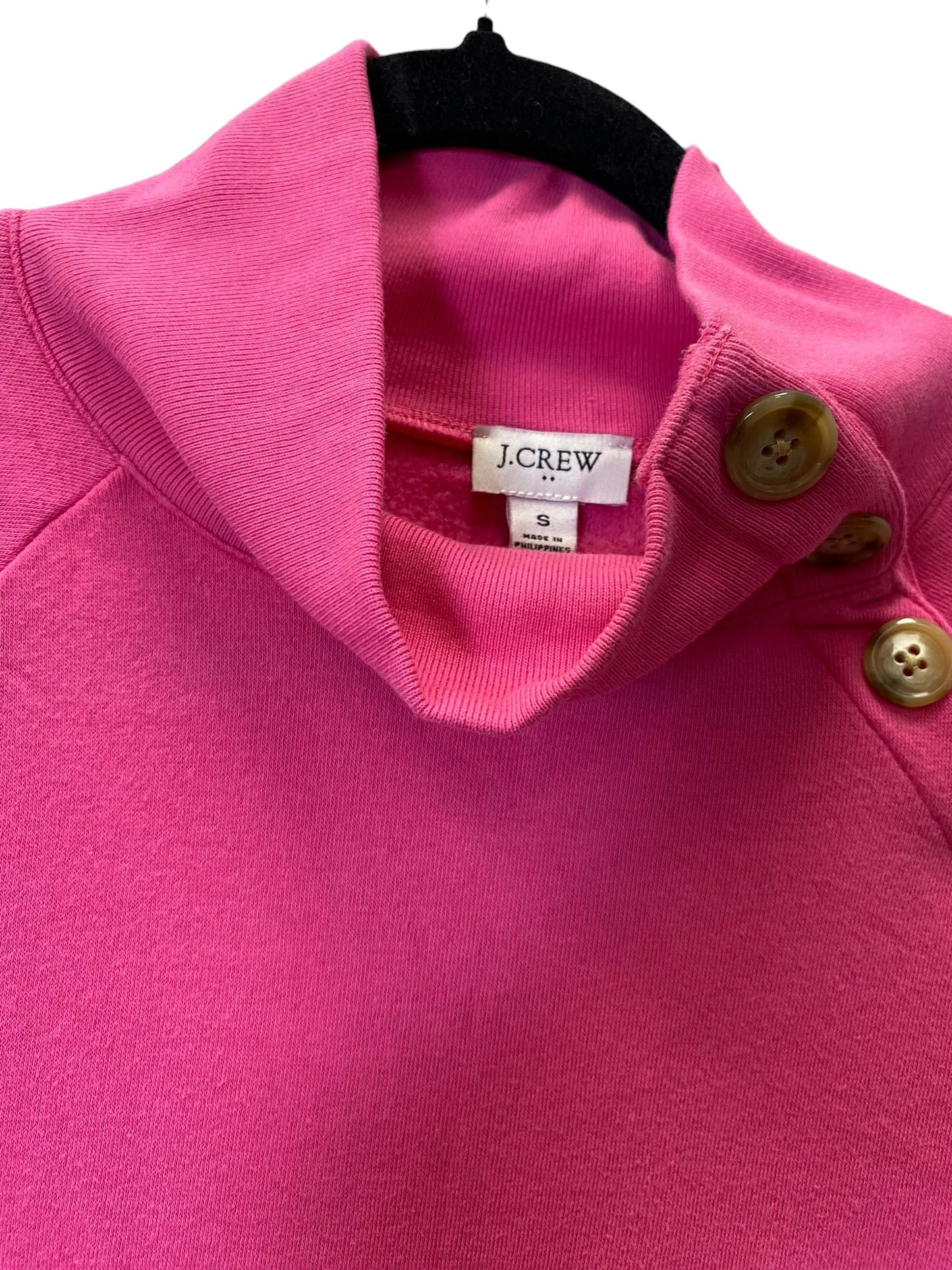 Sweatshirt Collar By J. Crew In Pink, Size: S