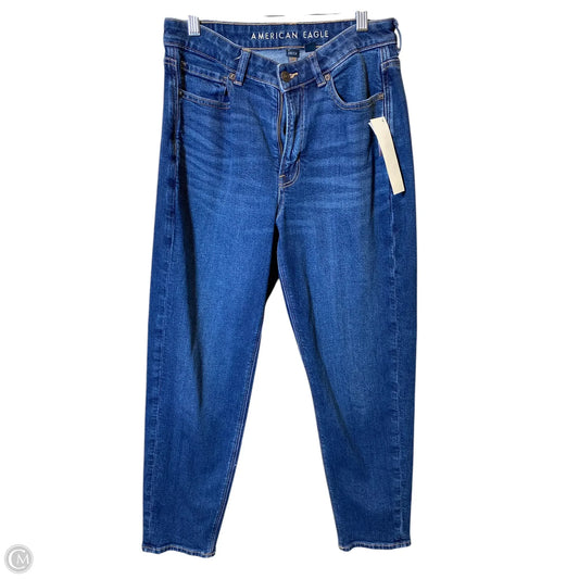 Jeans Boyfriend By American Eagle In Blue, Size: 8