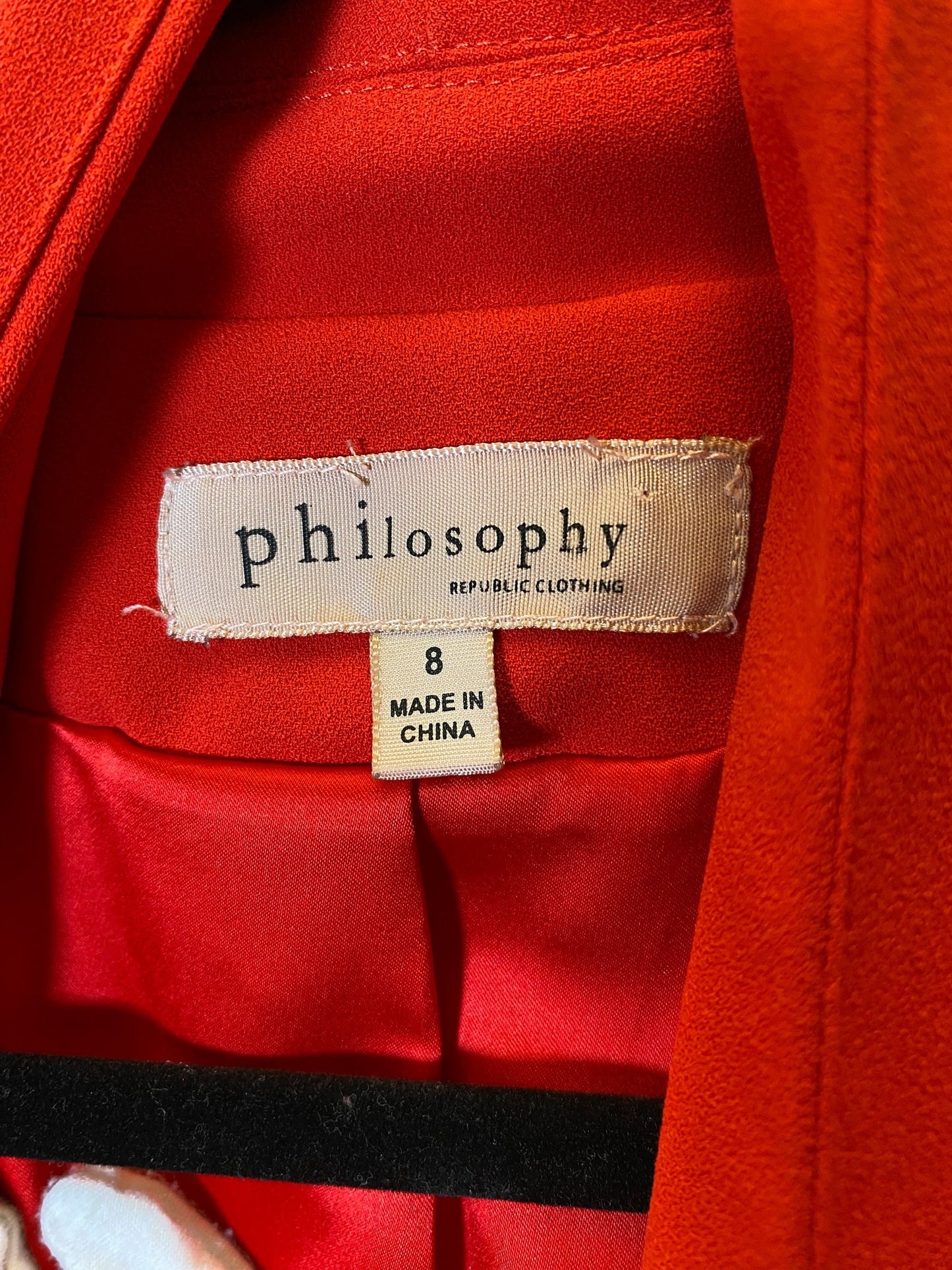 Cardigan By Philosophy In Red, Size: M