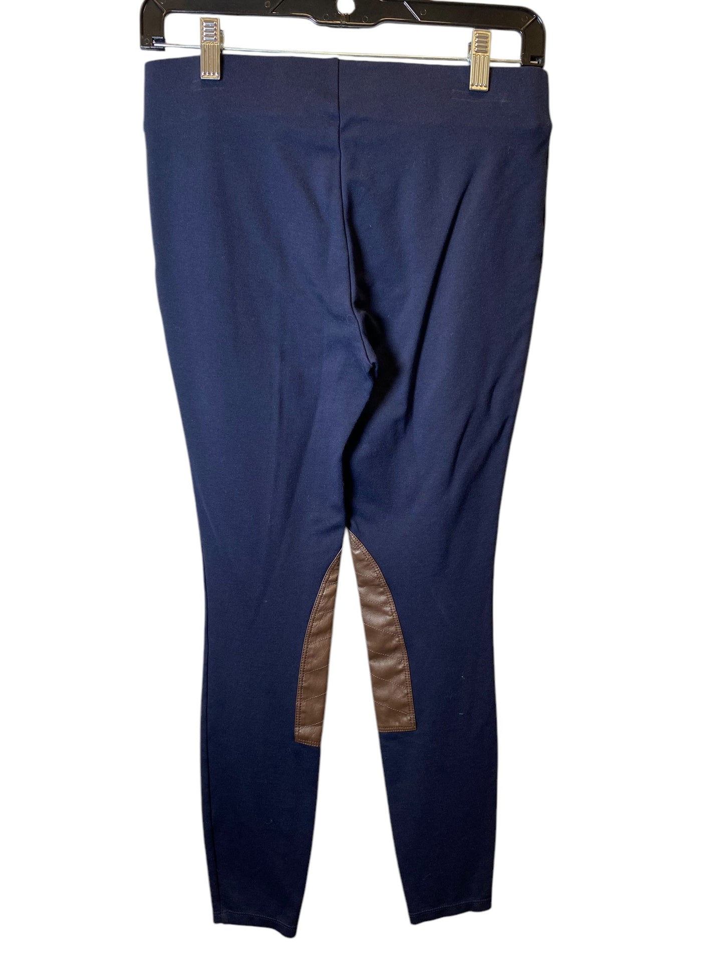 Pants Leggings By Lauren Brooke In Blue & Brown, Size: 4