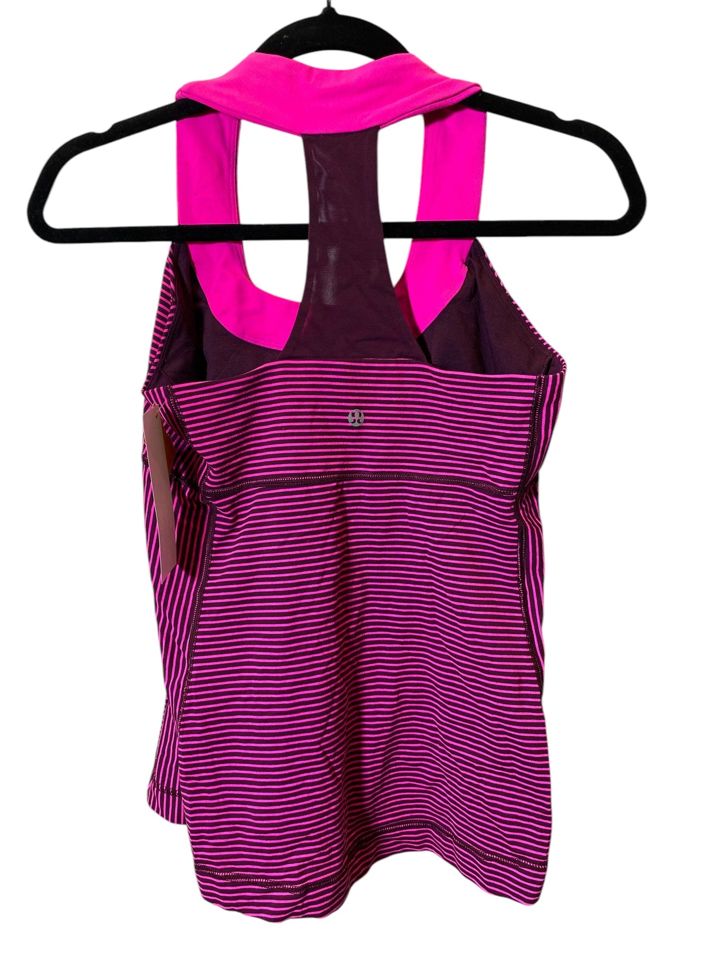 Athletic Tank Top By Lululemon In Pink, Size: M