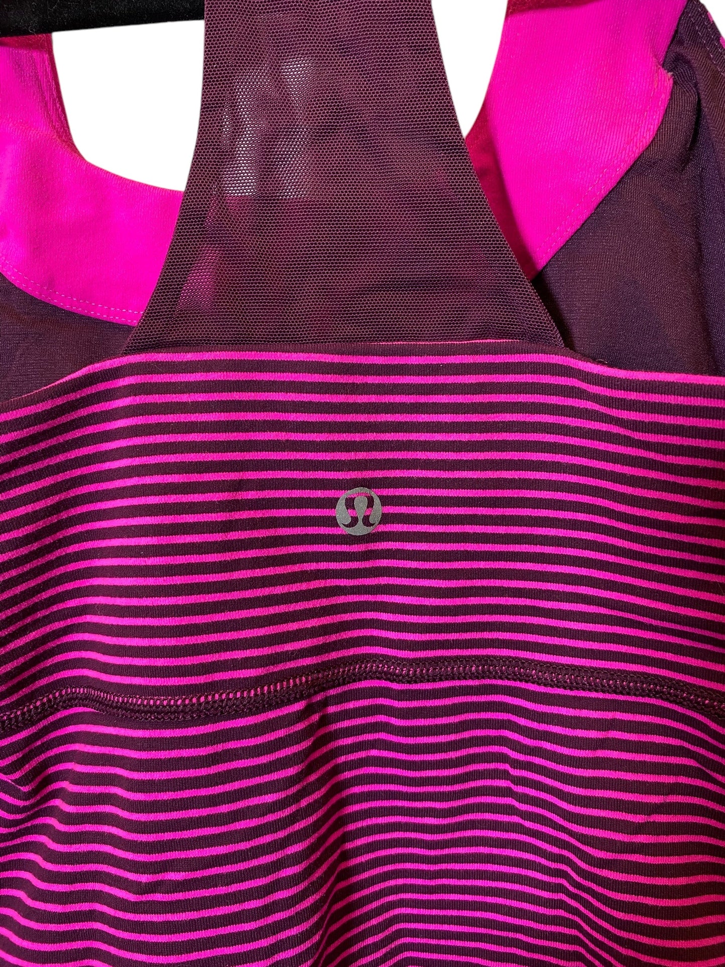 Athletic Tank Top By Lululemon In Pink, Size: M