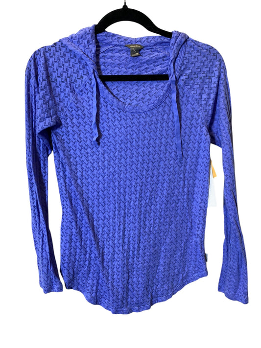 Sweatshirt Hoodie By Eddie Bauer In Purple, Size: Xs