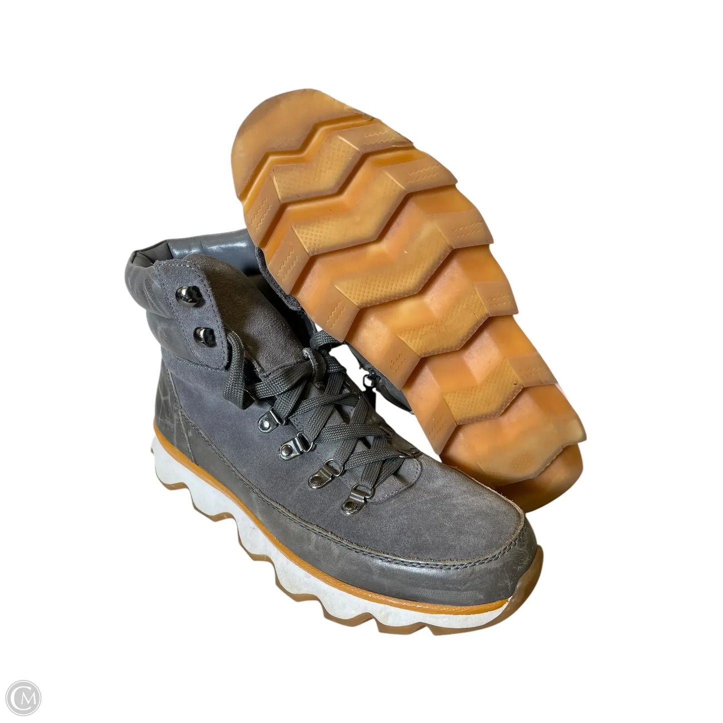 Shoes Hiking By Blondo In Grey, Size: 9.5