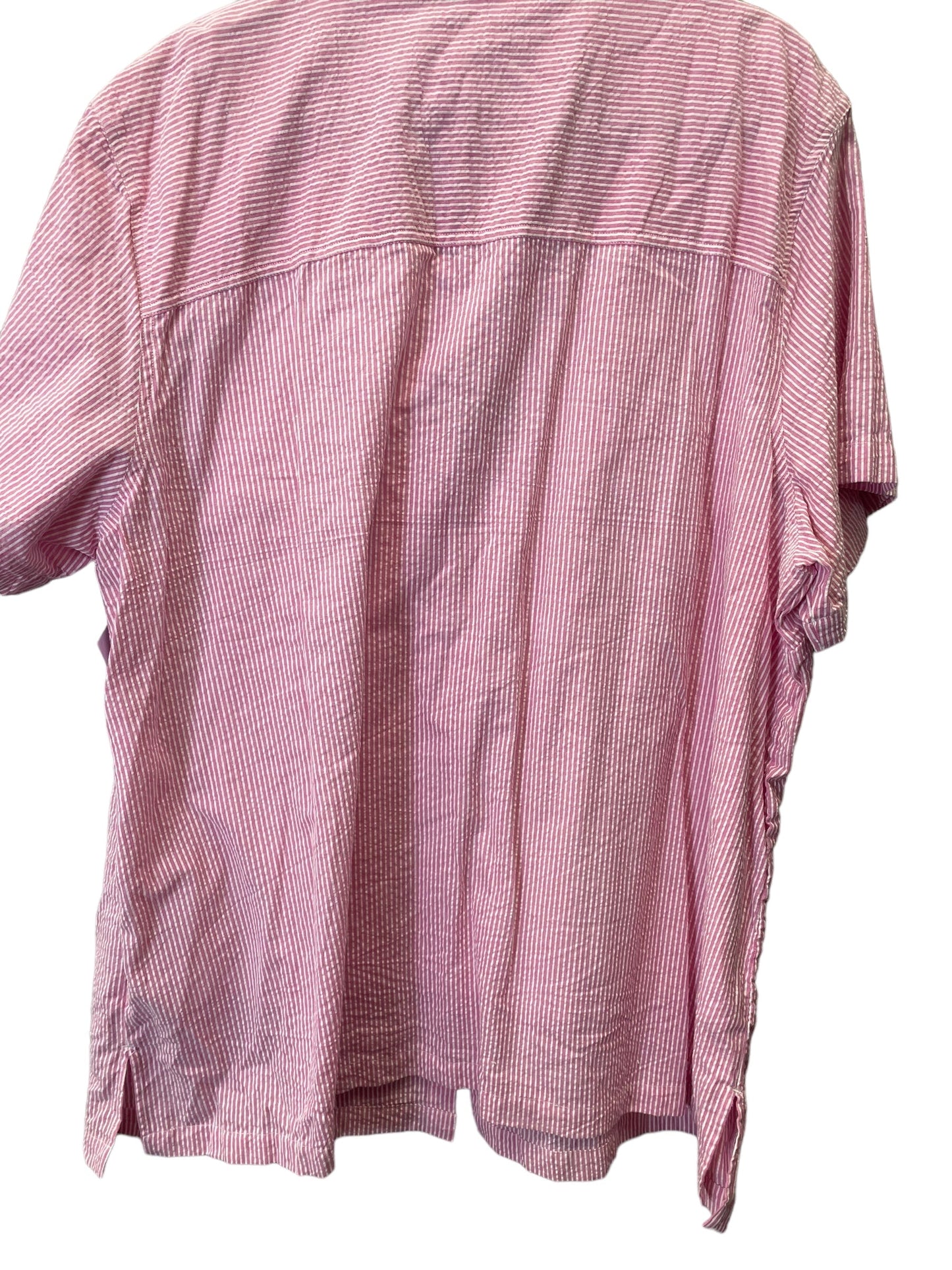 Pink Blouse 3/4 Sleeve Victoria Jones, Size 3x