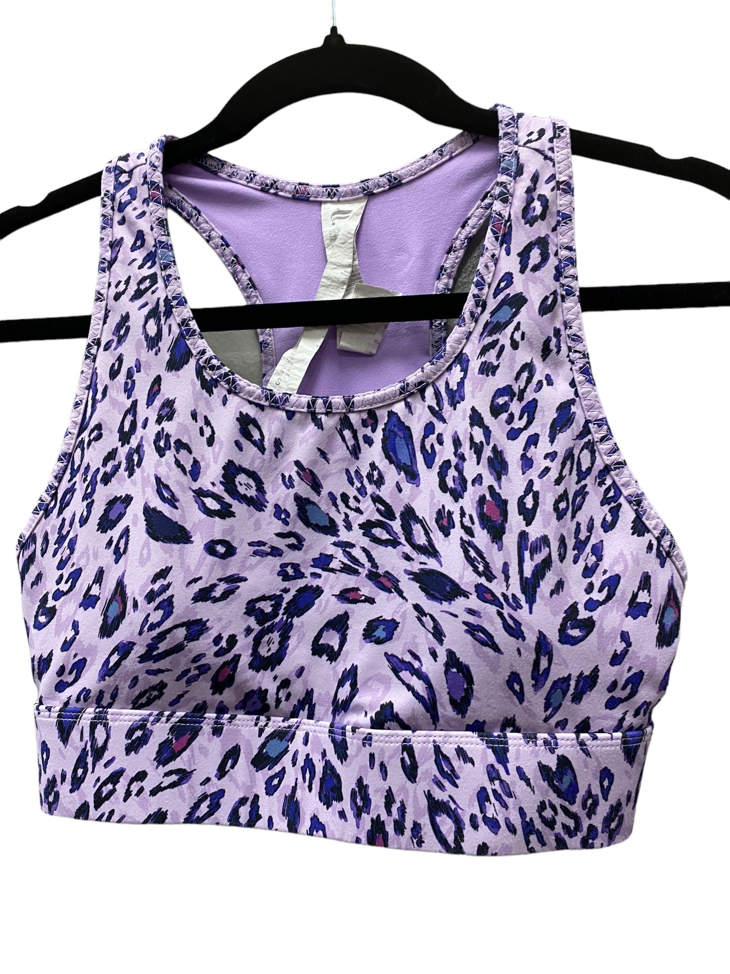 Athletic Bra By Athleta In Animal Print, Size: S