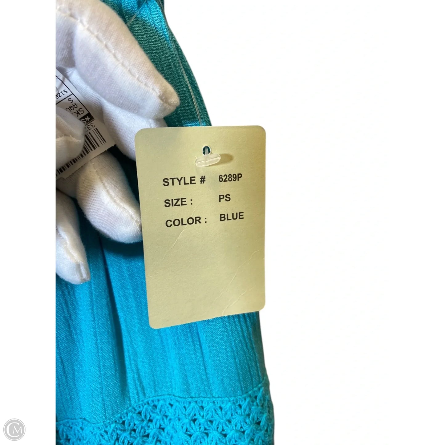 Skirt Midi By Studio West In Aqua, Size: PS