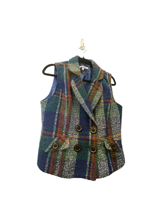 Vest Other By Cabi In Checkered Pattern, Size: M