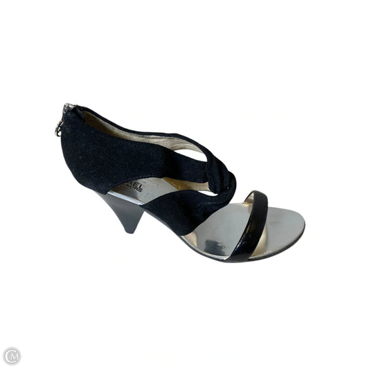 Sandals Heels Kitten By Michael By Michael Kors In Black, Size: 9