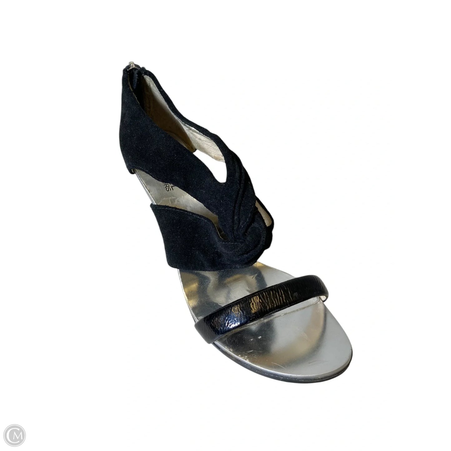 Sandals Heels Kitten By Michael By Michael Kors In Black, Size: 9