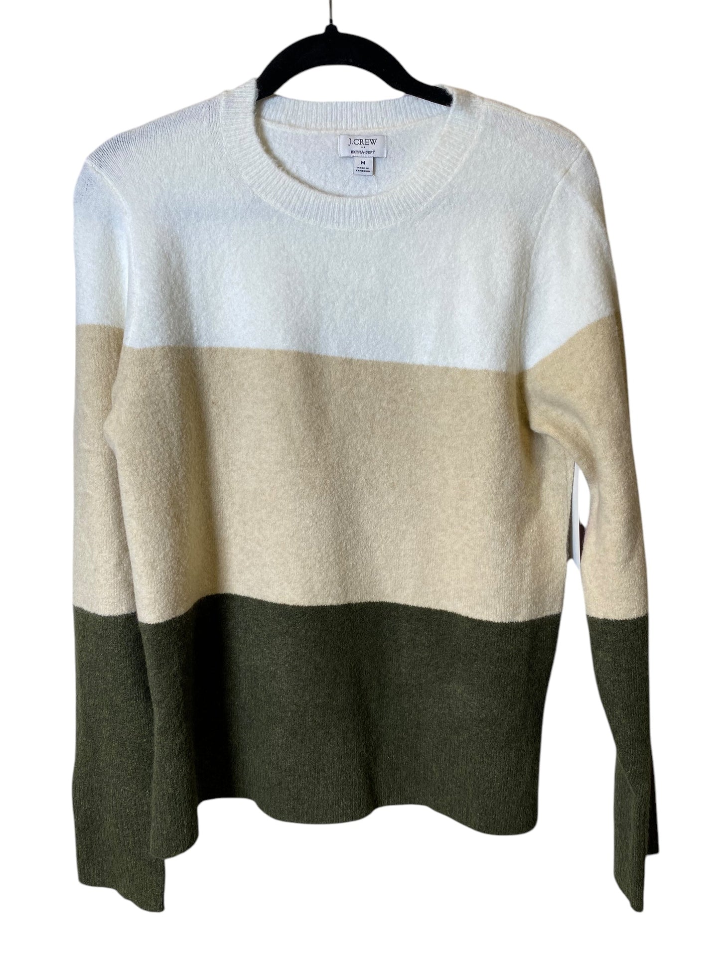 Sweater By J. Crew In Striped Pattern, Size: M