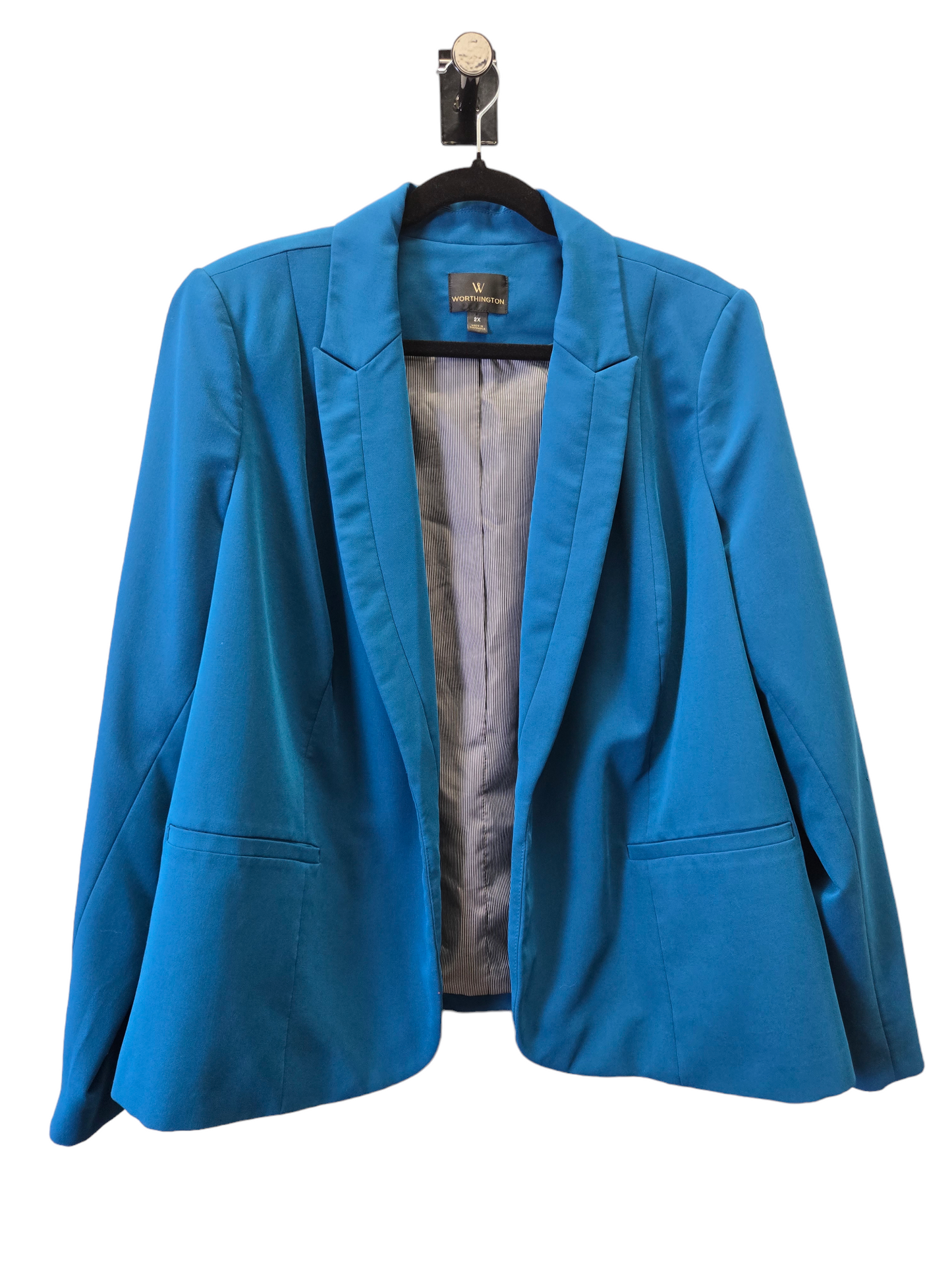 Aqua Blazer Worthington, Size 2x